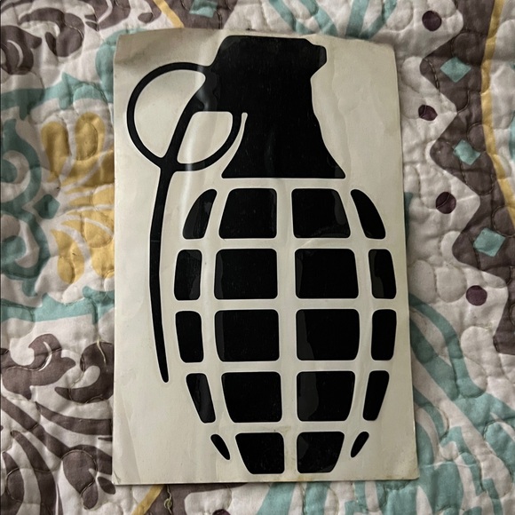 Other - 🔥LARGE GRENADE DECAL